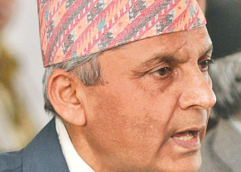 We have politically reached a disoriented state of affairs, says Regmi