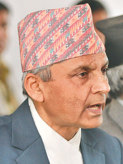 Political exercise of democratic republic turns helpless: Former Chair Regmi