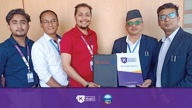 Khalti and Social Security Fund tie up to make SSF funds payable from Khalti Digital Wallet