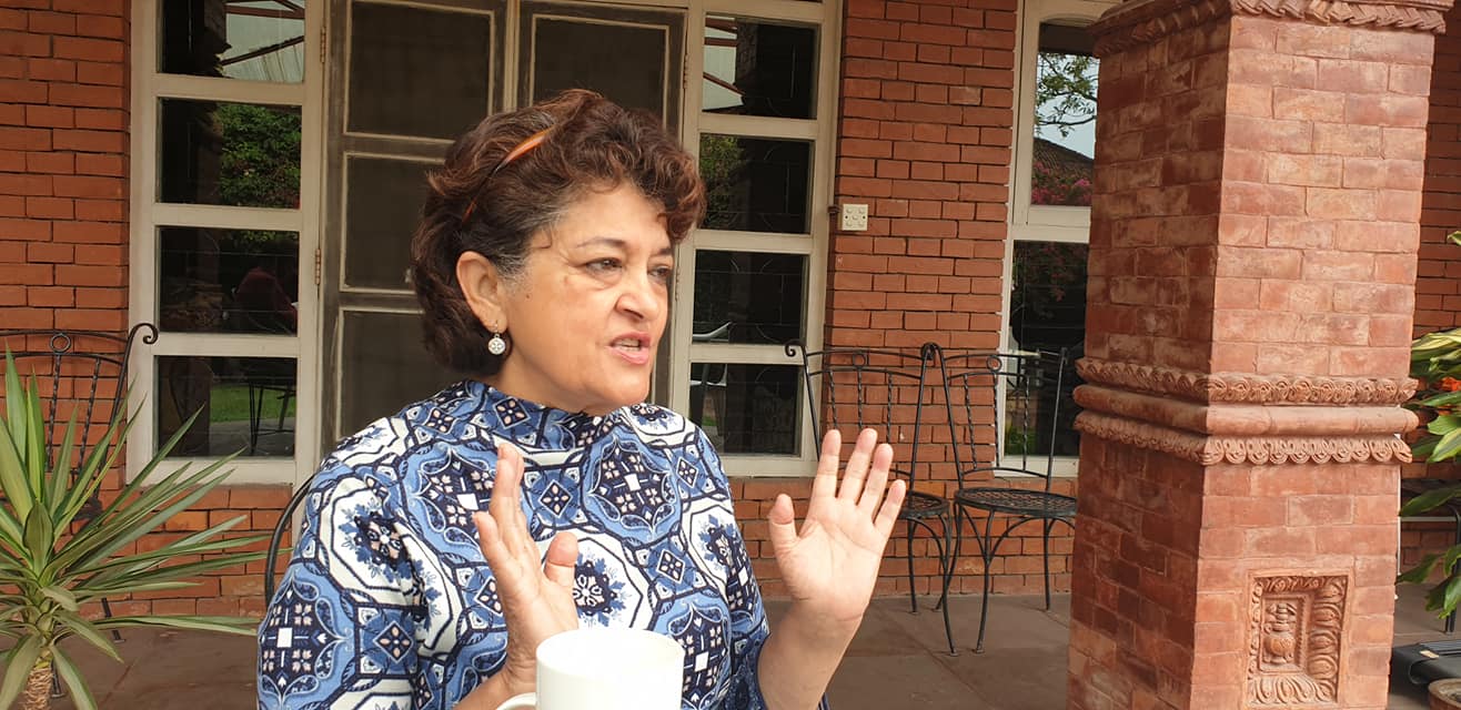 NC leader Sujata Koirala joins Singh’s camp, announces candidacy for vice president