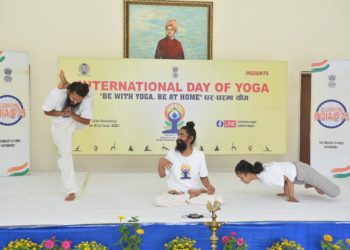 Indian Embassy organizes Int’l Day of Yoga
