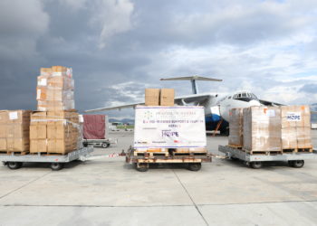 PNMF receives medical supplies from International Community