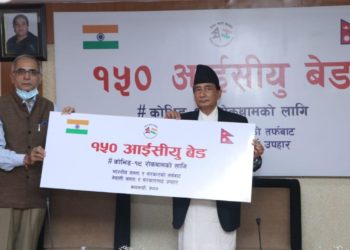 India helps Nepal with 150 ICU beds to fight Covid-19