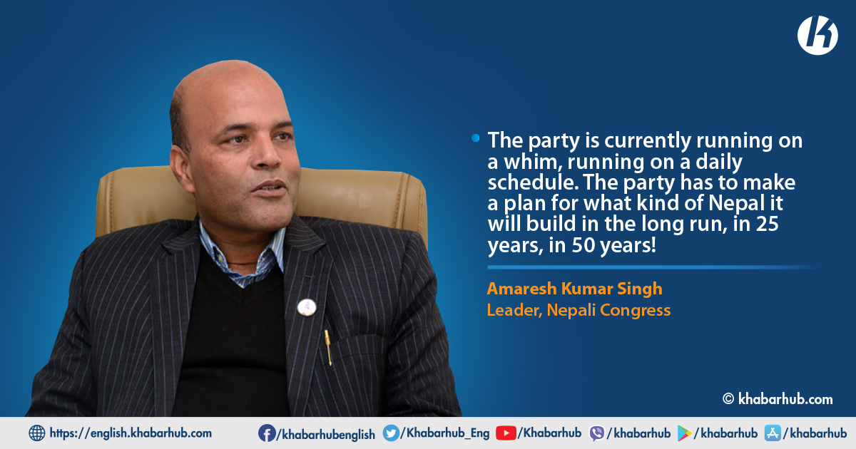 NC should speak the voice of Madhesh and democracy: Dr. Amaresh Kumar Singh