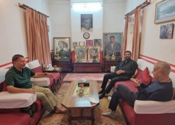 NC leaders trio Nidhi, Koirala and Singh meet at Chaksibari again
