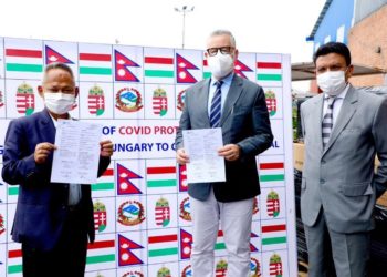 Hungary provides medical supplies to Nepal