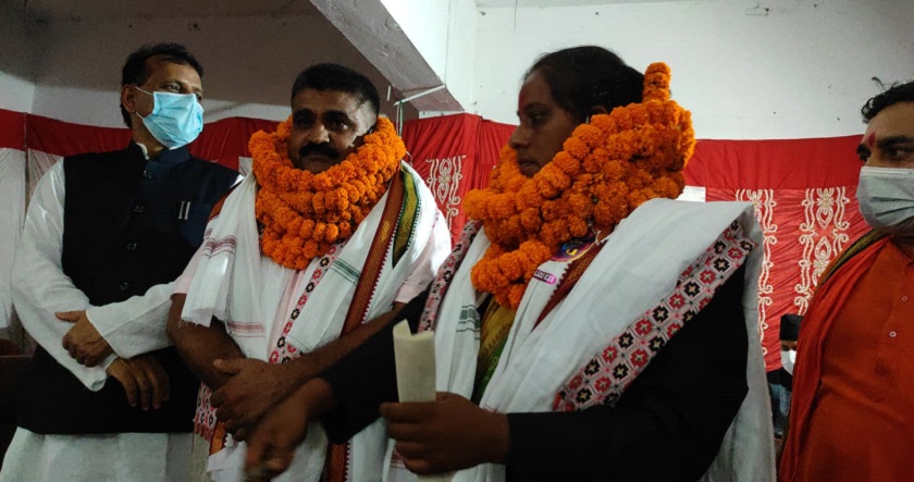 Newly appointed ministers Sah, Karna take oath in Province 2