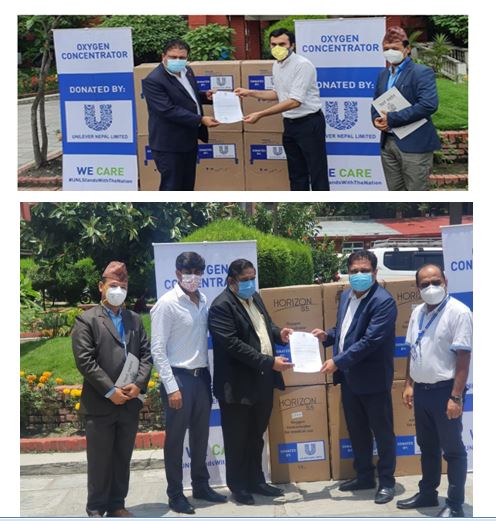 Unilever Nepal provides medical supplies during COVID-19 second wave