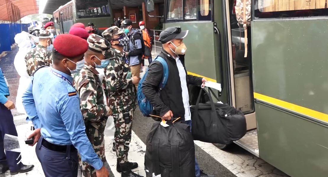 Ten people rescued from Afghanistan in Kathmandu