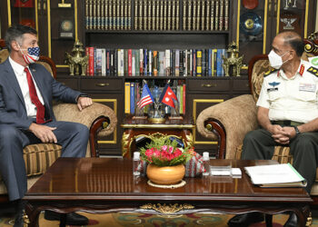 U.S. Ambassador Berry calls on COAS Sharma