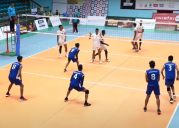 TAC registers victory in opening of 6th NVA Volleyball Championship