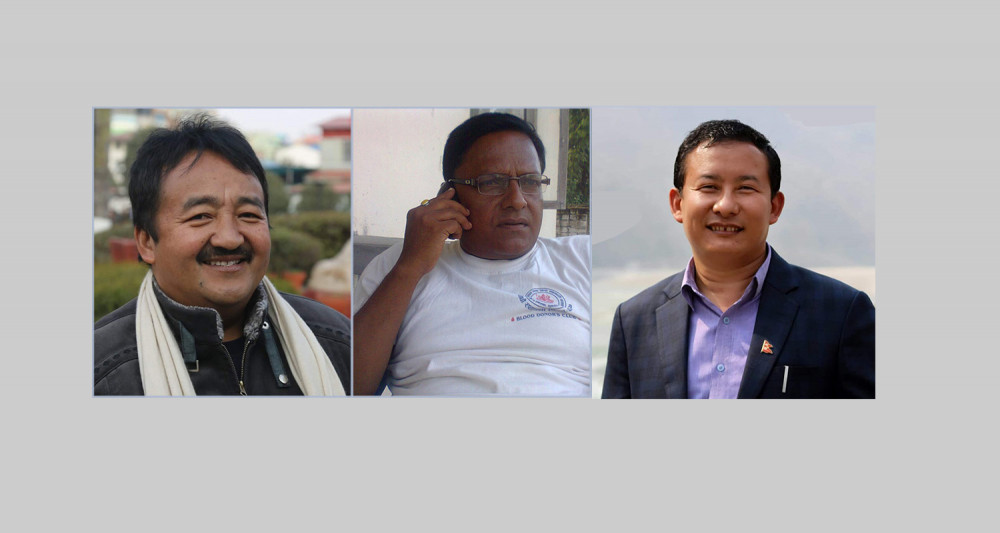 Three leaders eying post of Chief Minister in Province 1