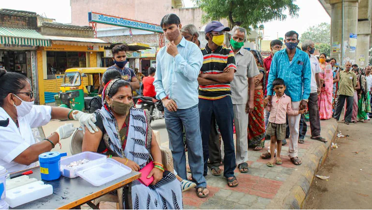 80 crore Covid vaccine doses administered in India so far
