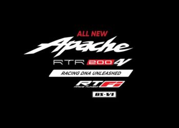 Jagdamba Motors to launch TVS Apache RTR 200 4V BS-VI