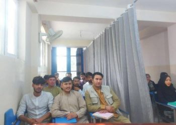 Taliban ban on co-education results in partition of university classes