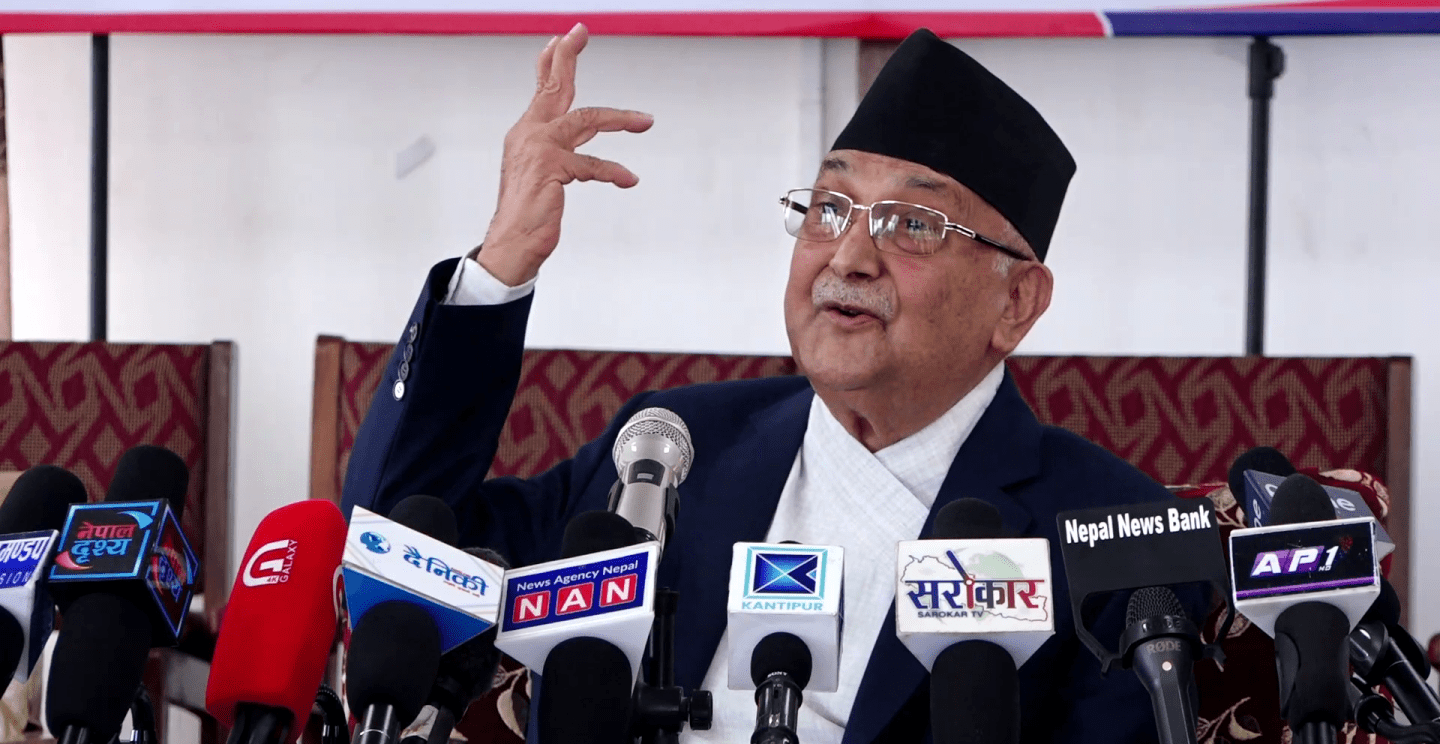 Unified Socialist’s lofty aim of defeating UML is like mosquito dreaming of devouring elephant: UML Chair Oli