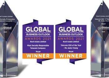 Ncell wins two Global Business Outlook Awards