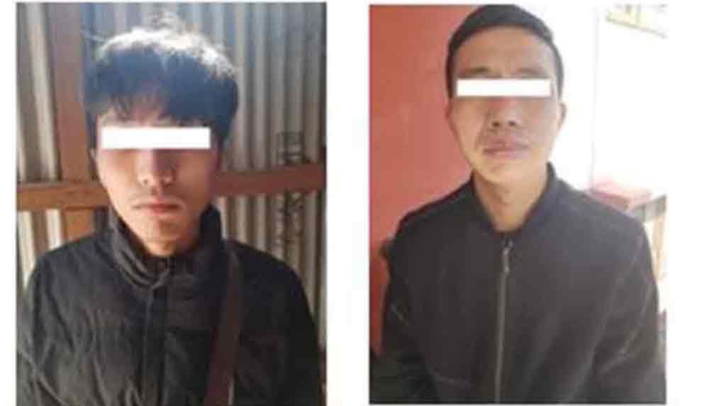Two Chinese nationals arrested with large quantity of illegal drugs from Sankhuwasabha
