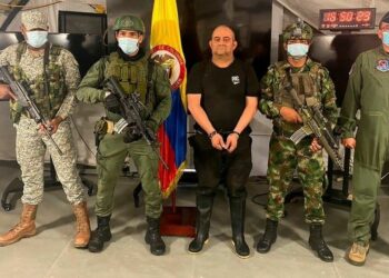 Colombia’s most-wanted drug lord Otoniel captured