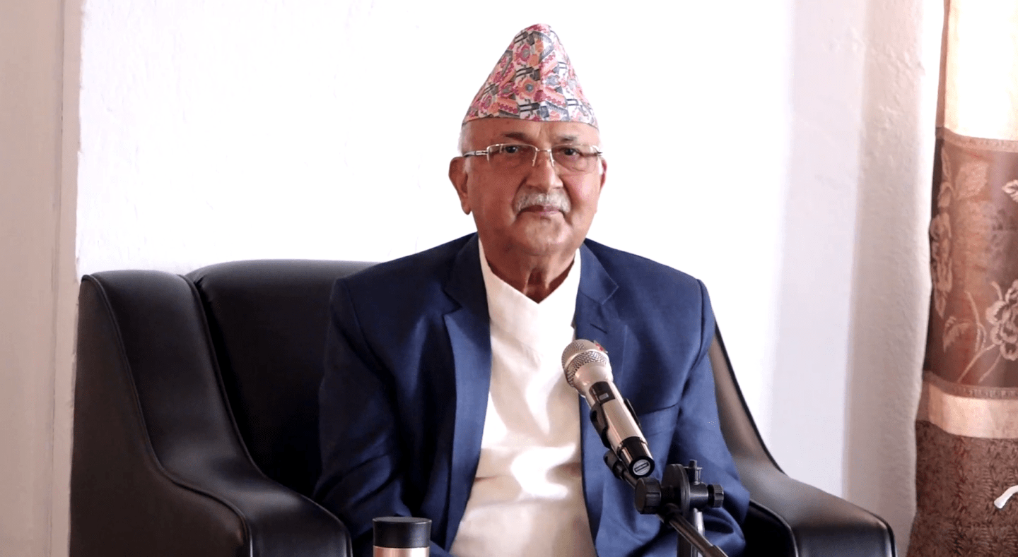 Re-elected UML Chair Oli assumes office