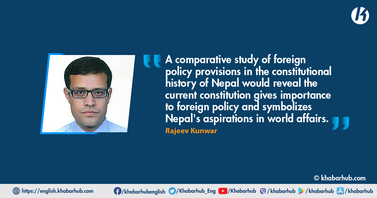 Foreign Policy in the Constitution of Nepal, 2015