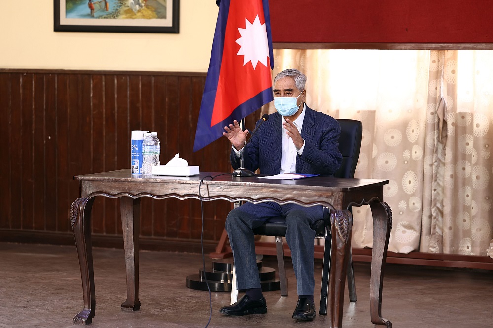 PM Deuba directs for timely vaccination against COVID-19 to all citizens