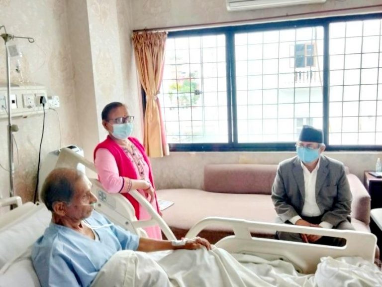Home Minister Khand takes stock of Baidya’s health condition