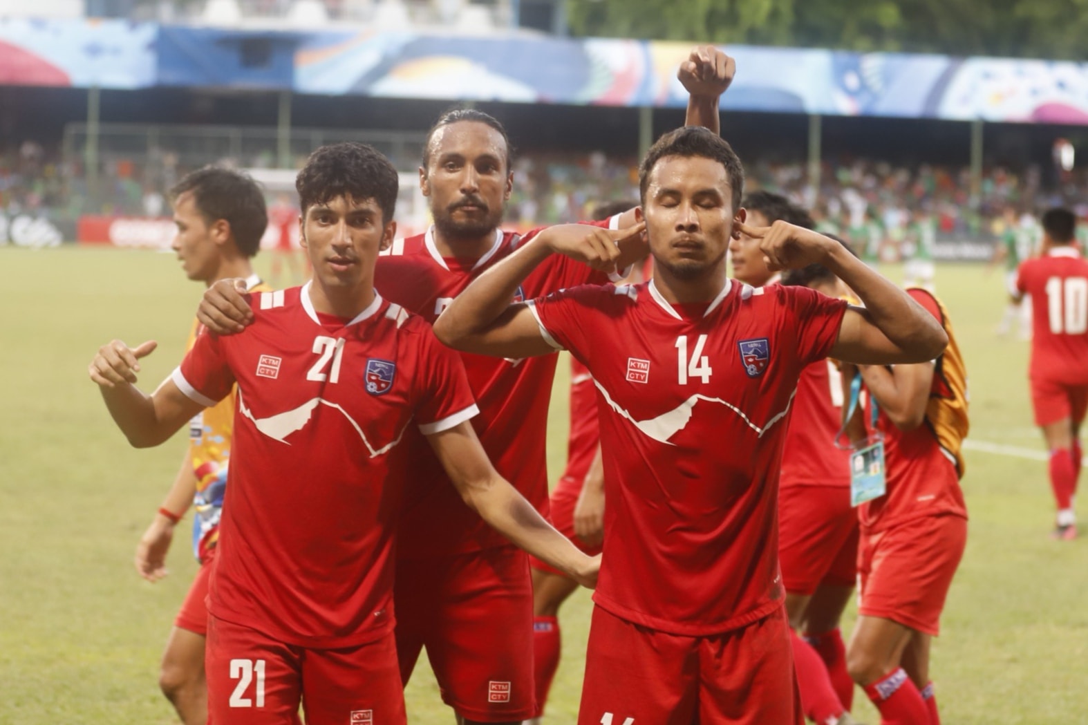PM Deuba congratulates Nepali football team for securing final place in SAFF Championship