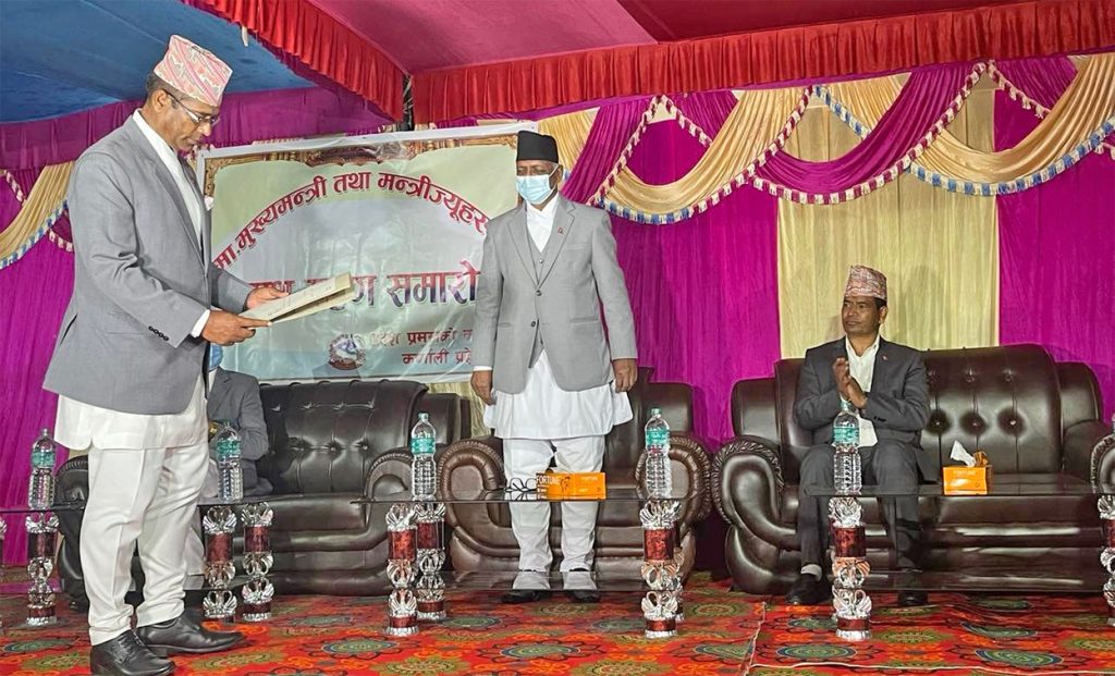 Shahi sworn in as Chief Minister of Karnali Province