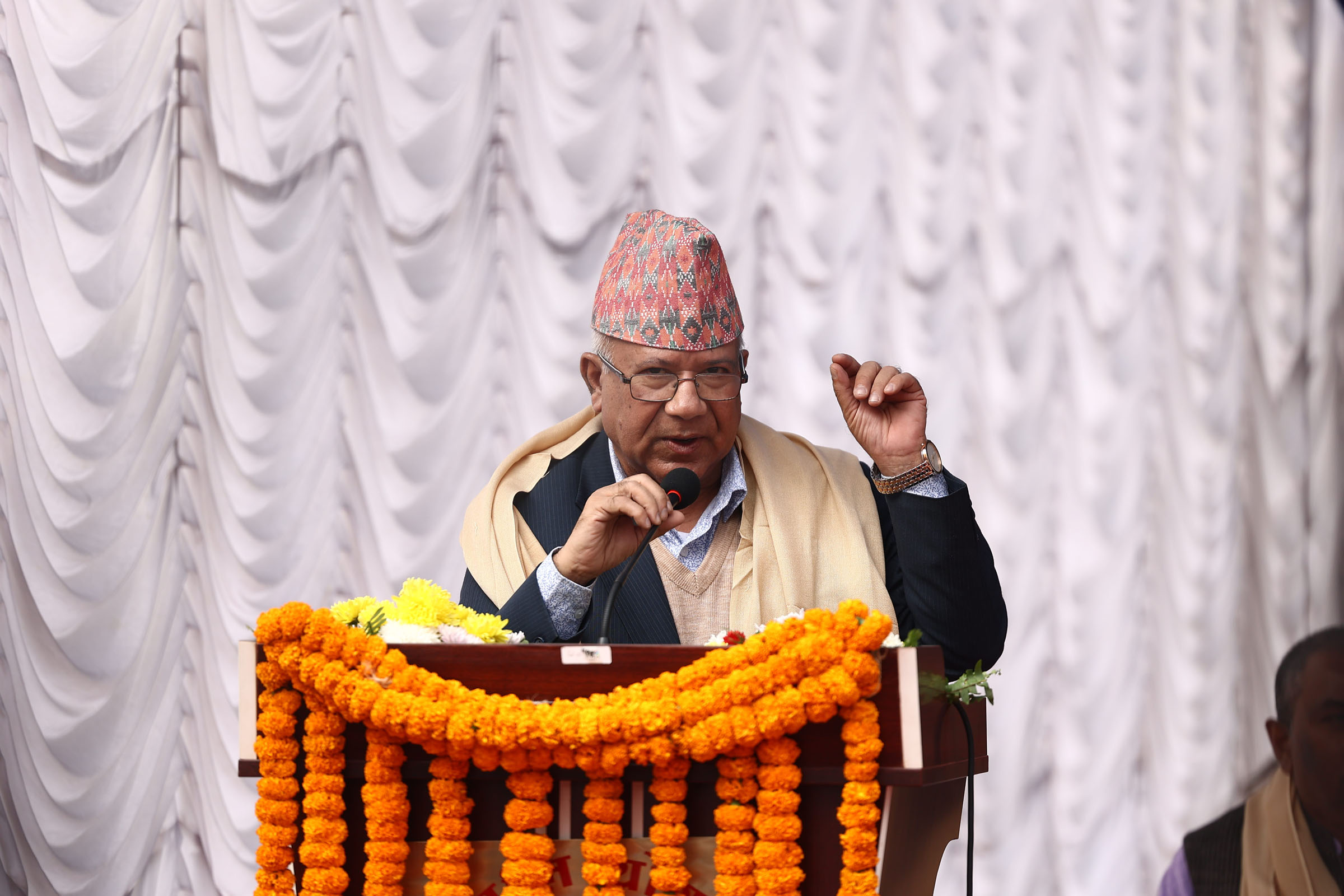 Ready to face any election anytime: Unified Socialist Chair Nepal