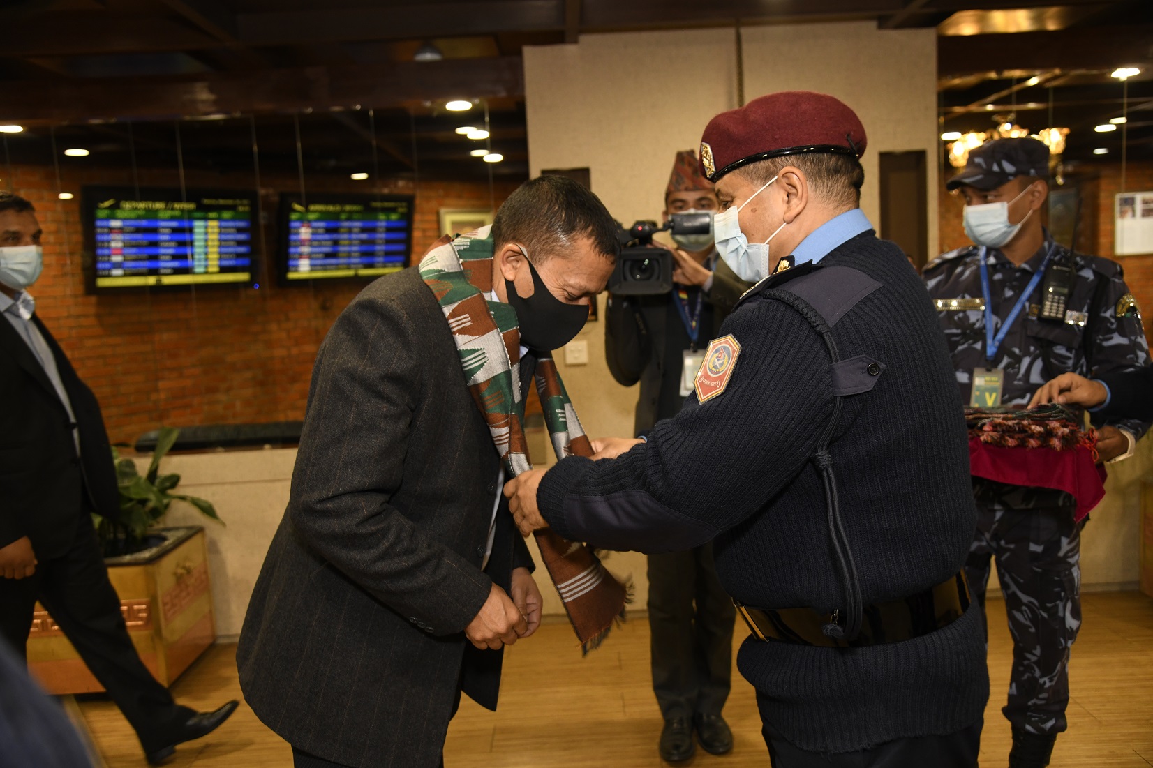 IGP Thapa returns home after attending INTERPOL General Assembly