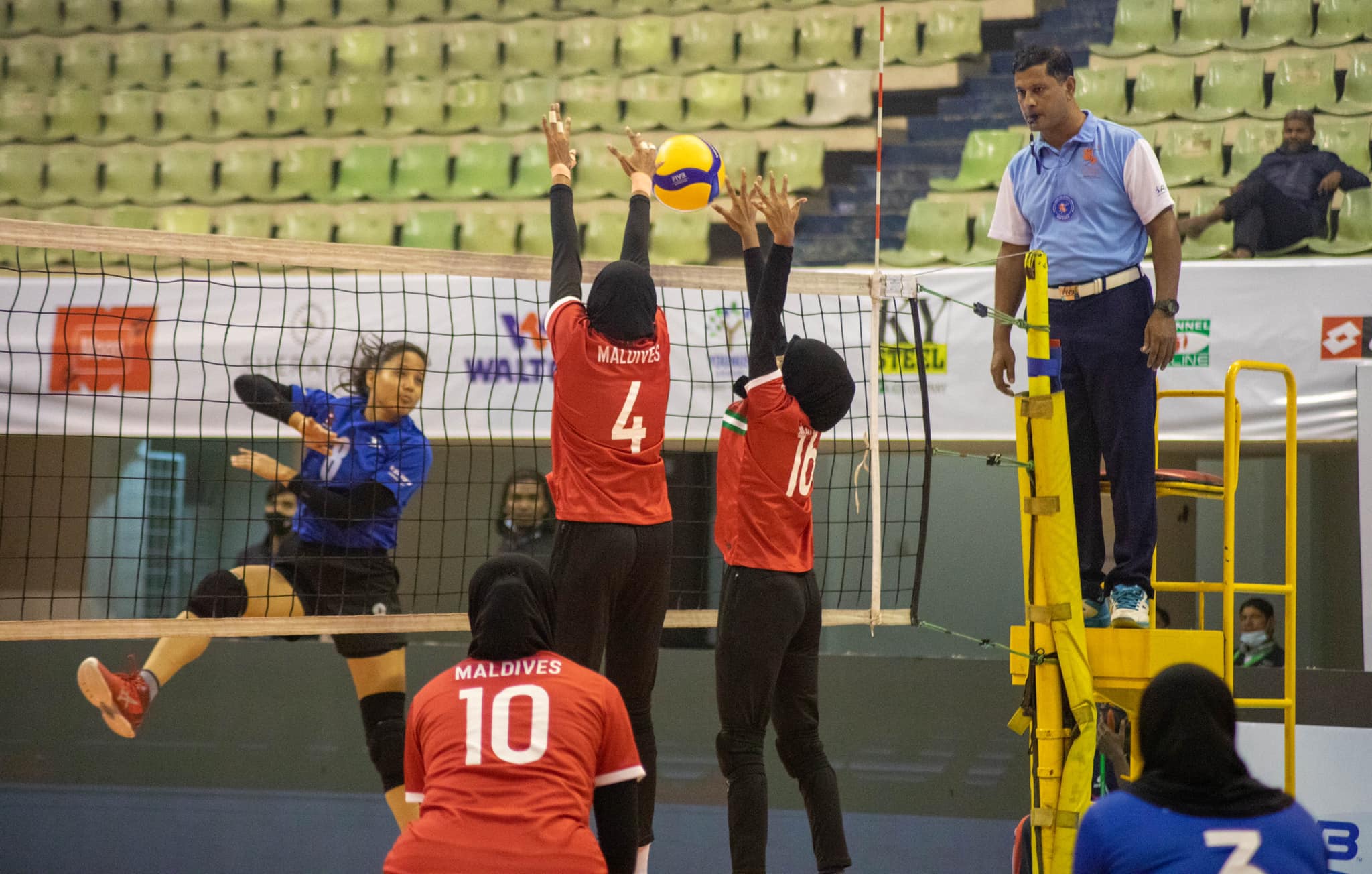 Nepal defeats Maldives, registers second consecutive win in AVC Asian Central Volleyball Championship