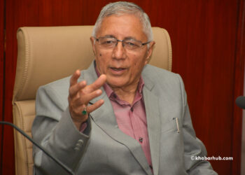 Dr. Koirala protests against proposed phone-tapping provision