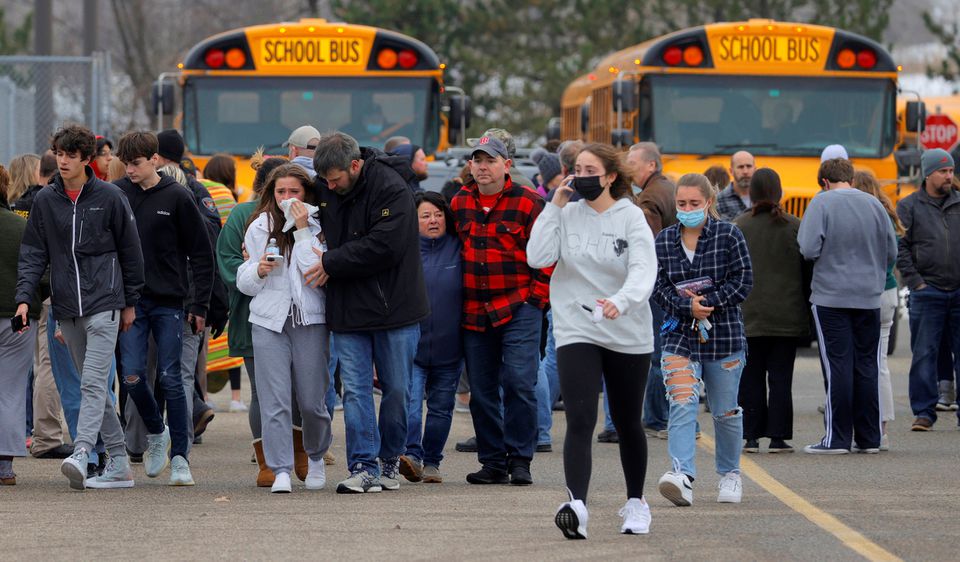 Three students shot dead, eight wounded at Michigan high school