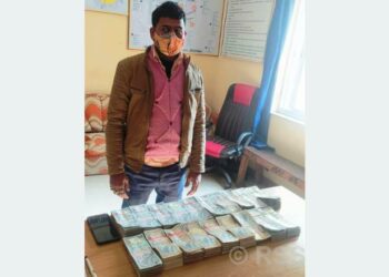 Indian national arrested with Rs 1.6 million