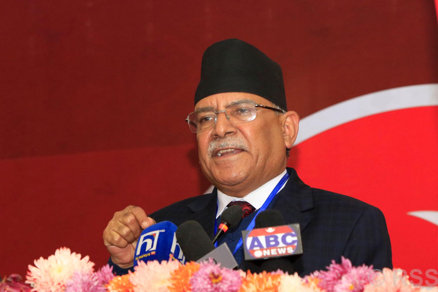  Ruling coalition likely to split due to MCC, says Prachanda