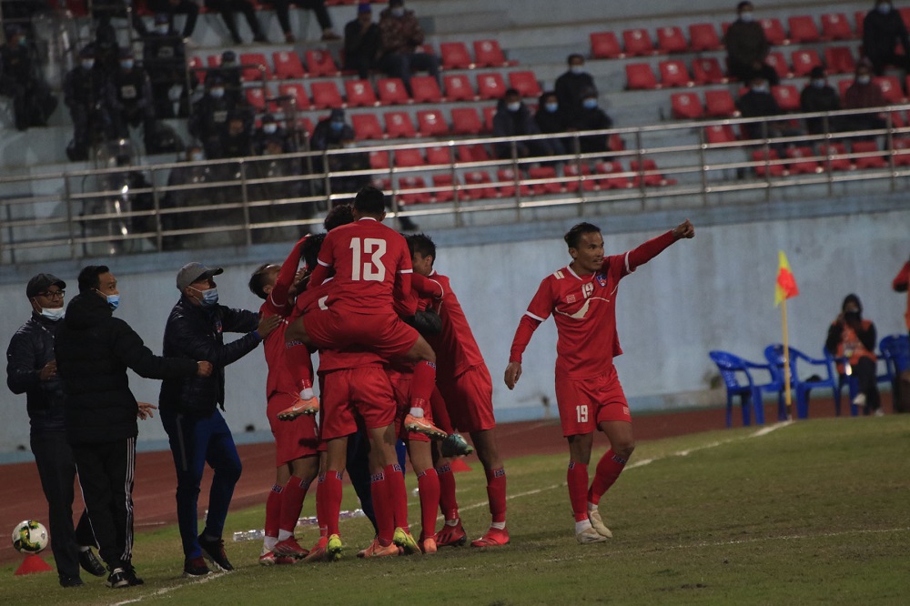 Nepal beats Mauritius 1-0 in international football friendly