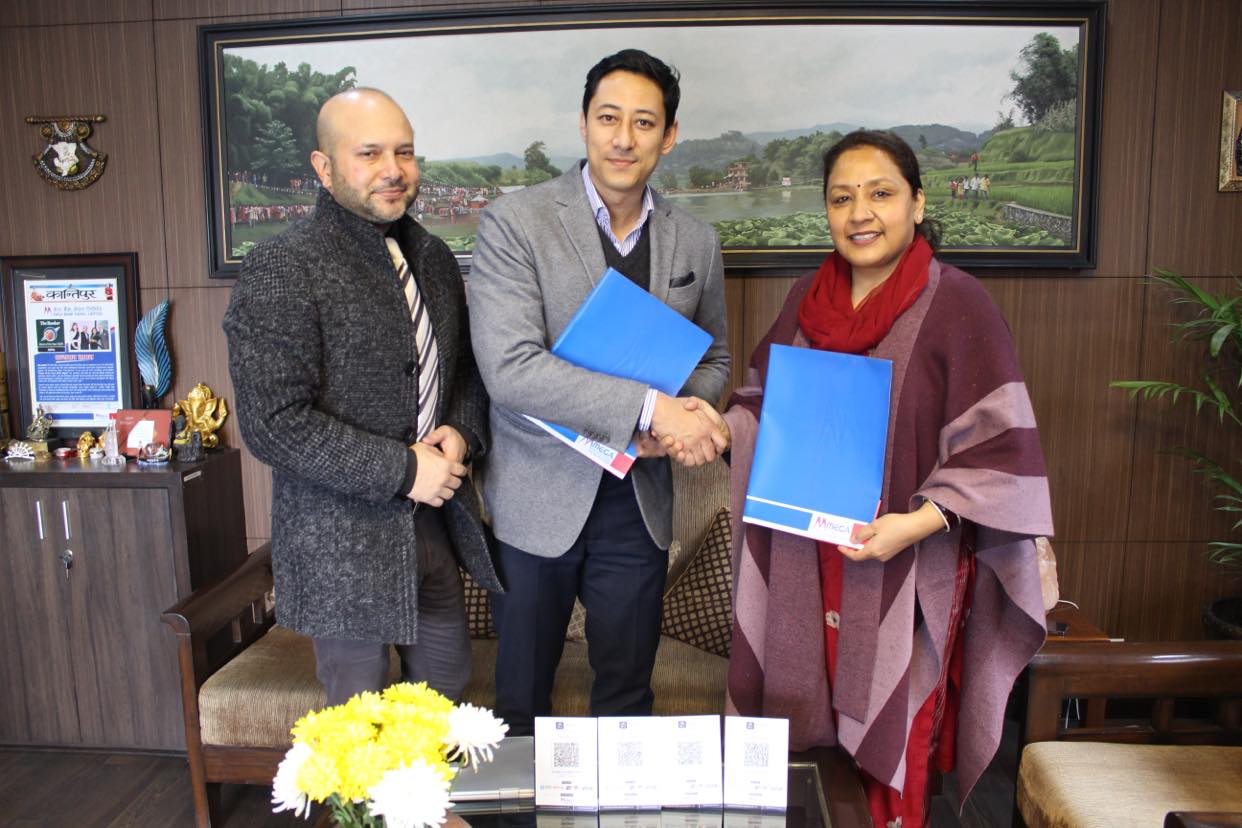 Mega Bank Nepal joins hands with MOCO digital wallet