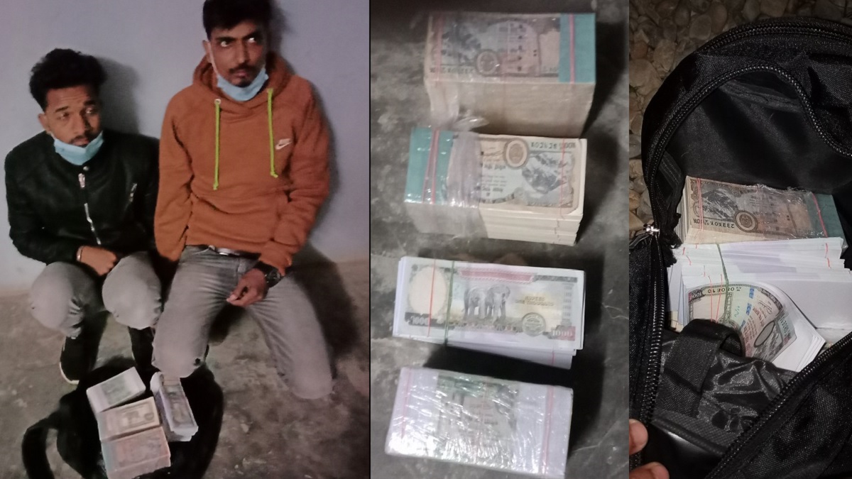 Two arrested with papers for printing fake currency from Jaleshwor outpost in Mahottari
