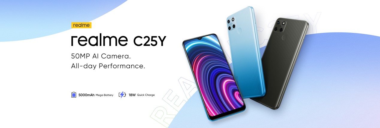 realme C25Y launches with 50MP AI camera, Unisoc T610 Processor and 5000mAh battery in Nepal