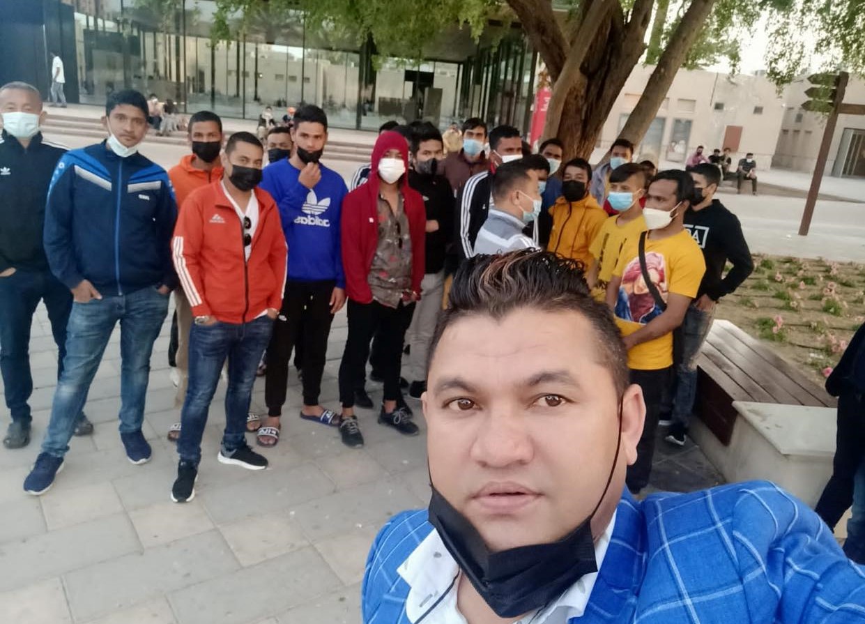 Nepali migrant workers stranded in Dubai