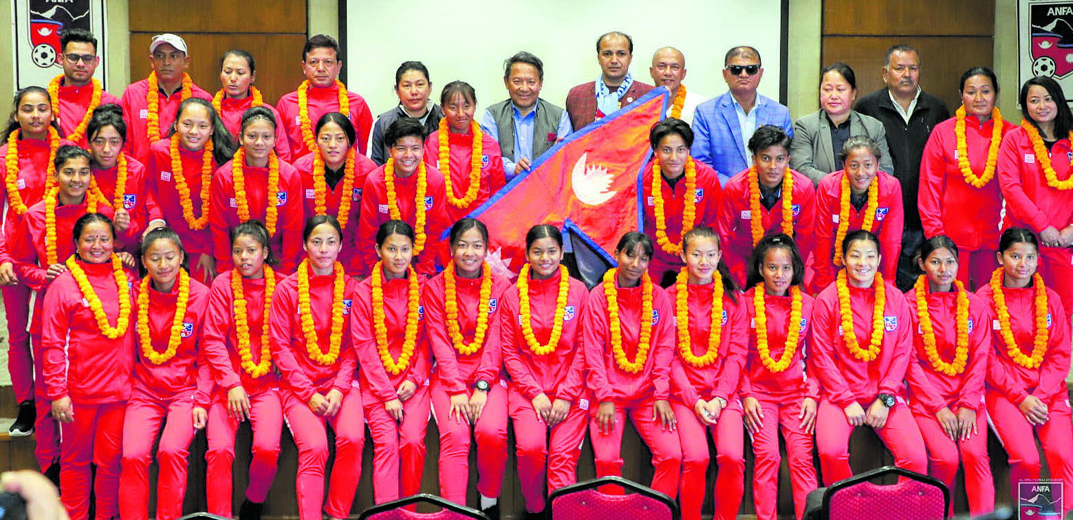 Nepal taking on India in SAFF U-18 Women’s C’ship today