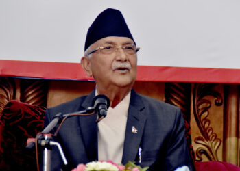 UML Chair Oli says HoR dissolution was meant to retain NCP unity