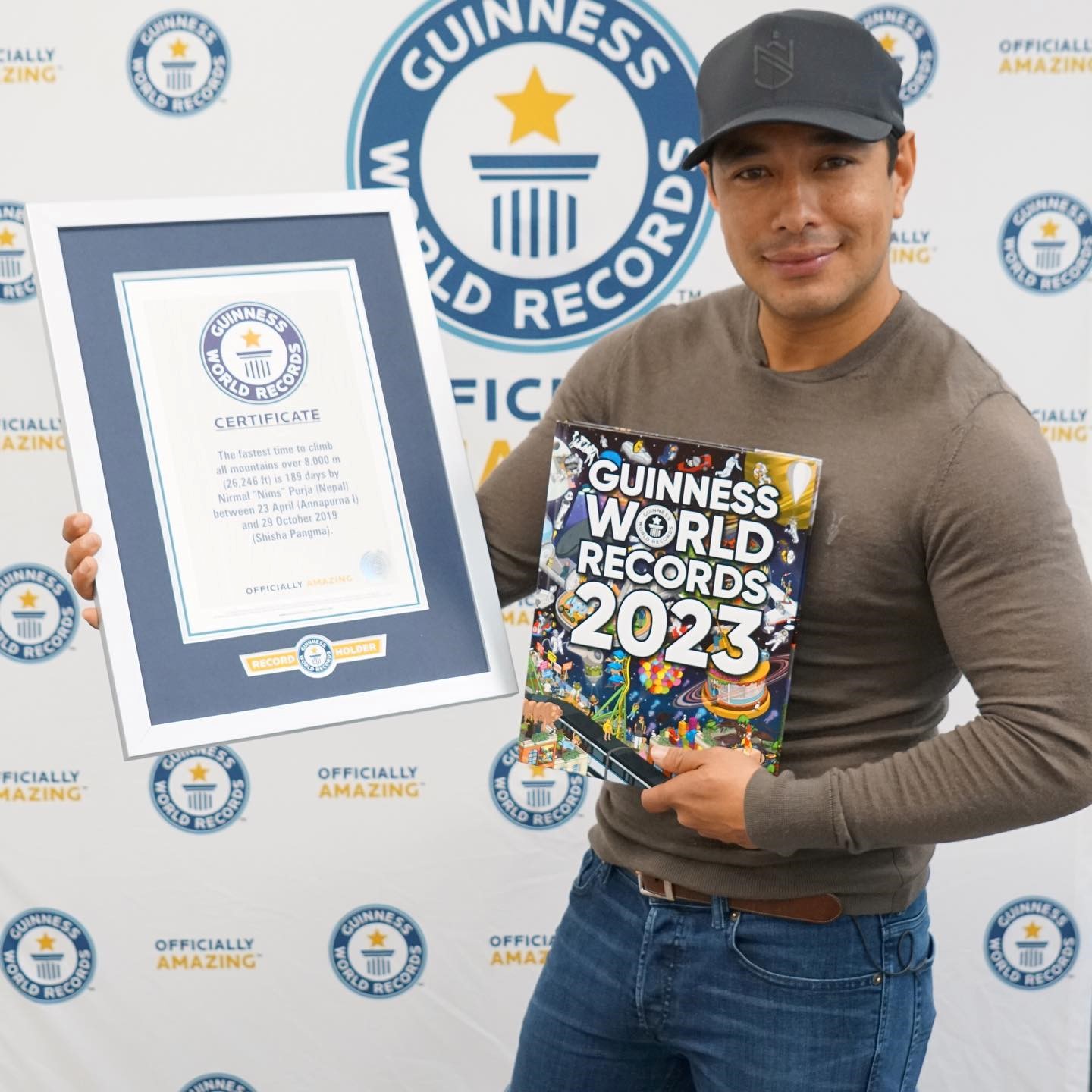 Nepali adventurer Nims awarded for Guinness World Records