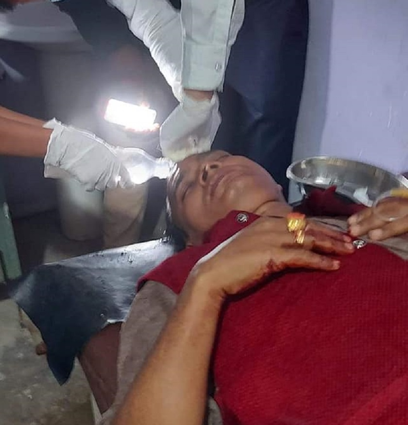 JSP Chief Whip Pramod Sah attacked; guard’s pistol snatched away