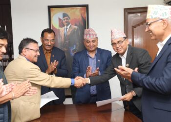 UML and RPP Nepal to form electoral alliance for local elections