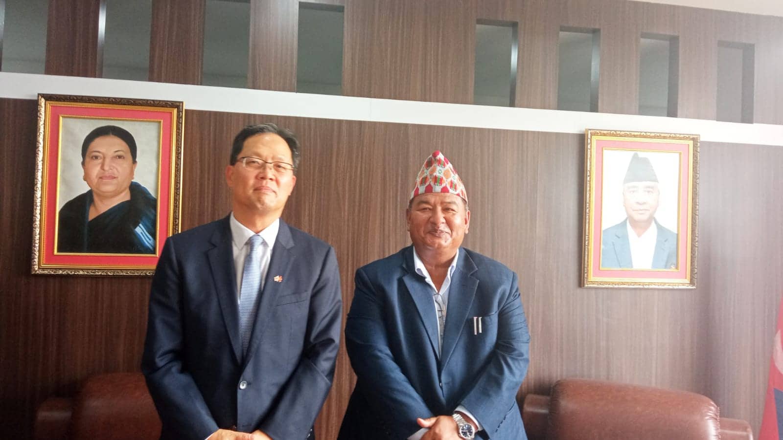 Minister Shrestha urges S Korean Ambassador to increase EPS quotas