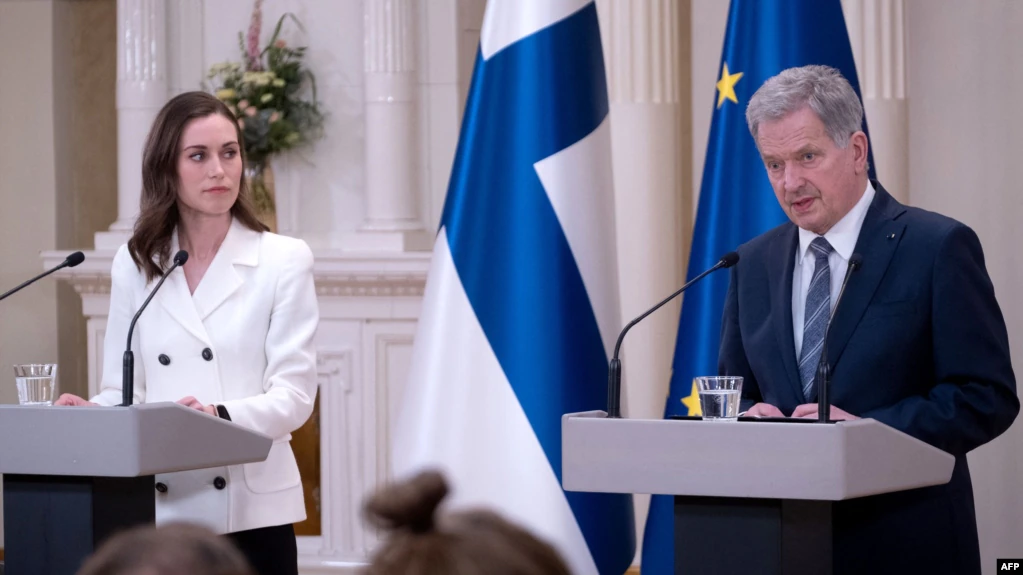 Finland formally announces NATO membership bid