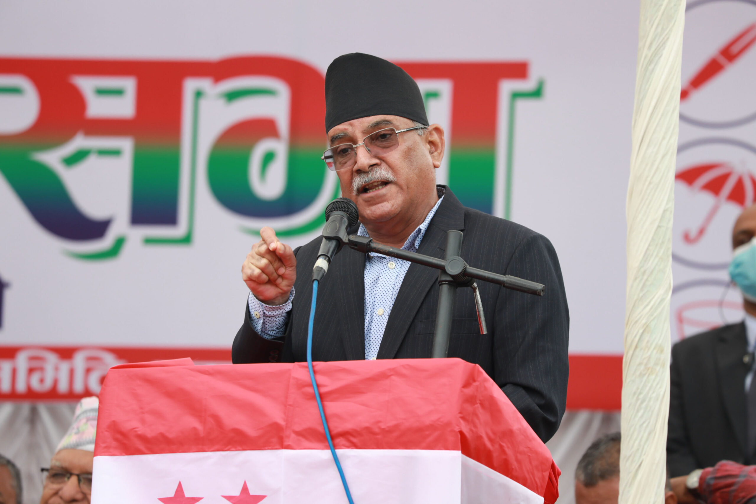 Prachanda objects to portrayal of women candidates merely as daughters and wives