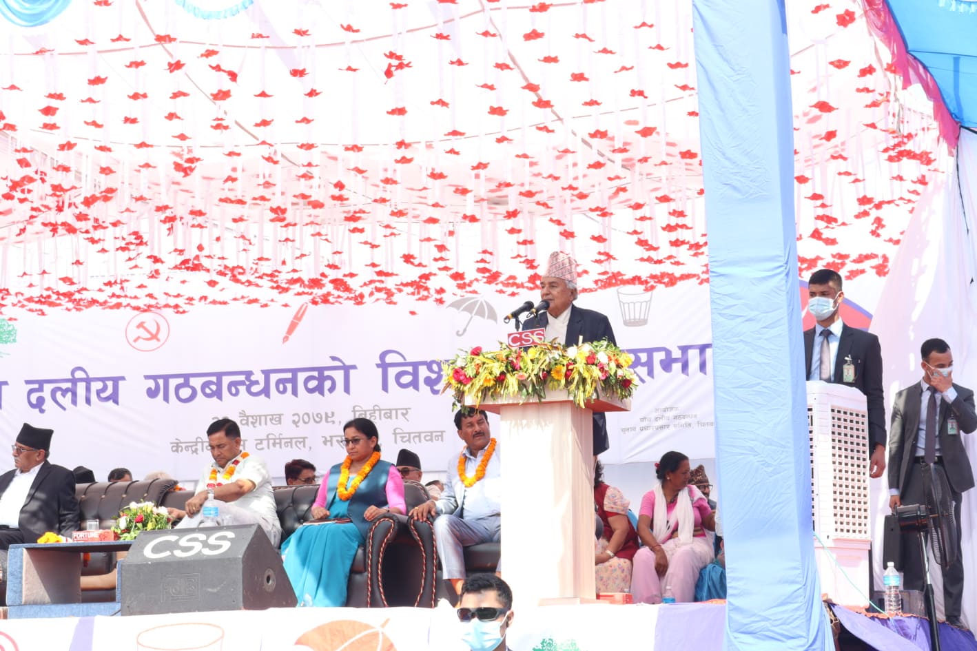 UML, election competitor of NC: Leader Poudel